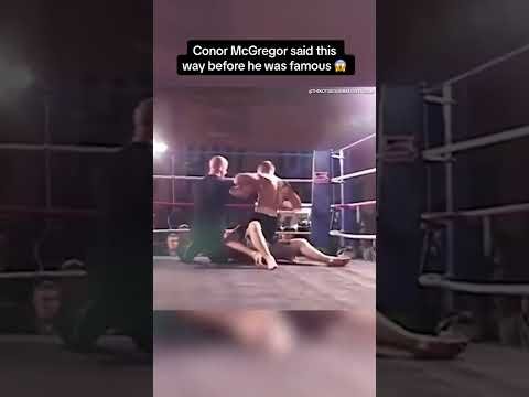 Conor McGregor in 2008 😳