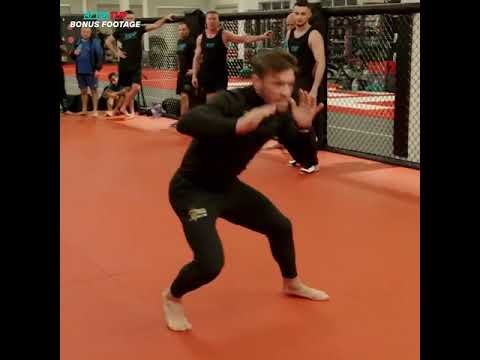 Coach Conor McGregor showing his team how it’s done 👊 #shorts