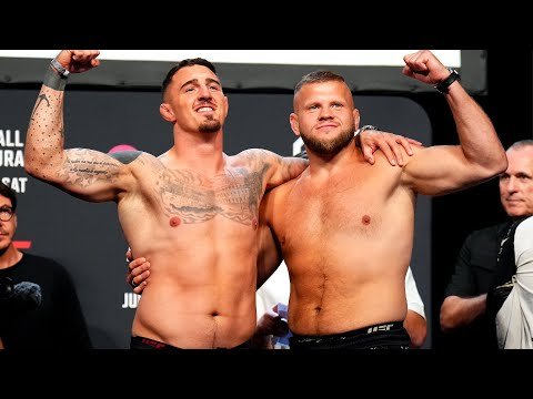 UFC London: Weigh-In Faceoffs
