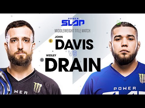 DAVIS vs DRAIN | Power Slap 2 – Middleweight Title Match