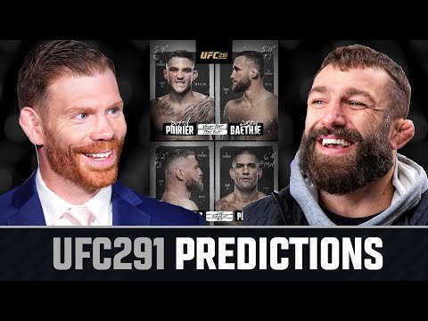 UFC 291 PREDICTIONS!!! | Round-Up w/ Paul Felder & Michael Chiesa  👊