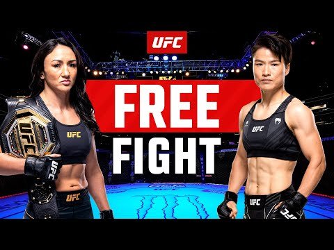 Zhang Weili vs Carla Esparza | FREE FIGHT | UFC 292