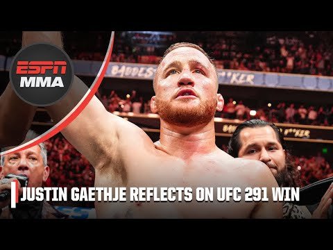 Justin Gaethje Interview: Dustin Poirier expected a war and I gave him a ballet | ESPN MMA