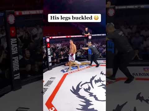 His legs buckled 😳 (via alash_pridefc/IG)