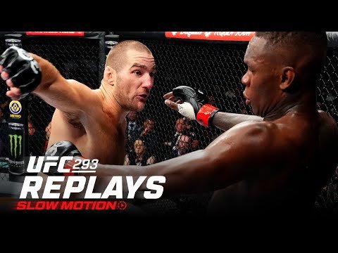 UFC 293 Highlights in SLOW MOTION!