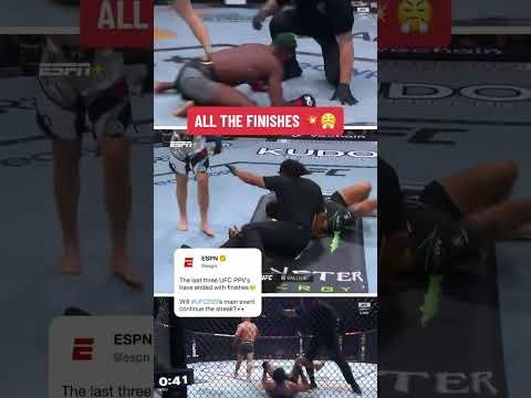 Will #UFC293 end in a finish? 🤔