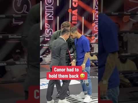 Conor is breaking up faceoffs 👀