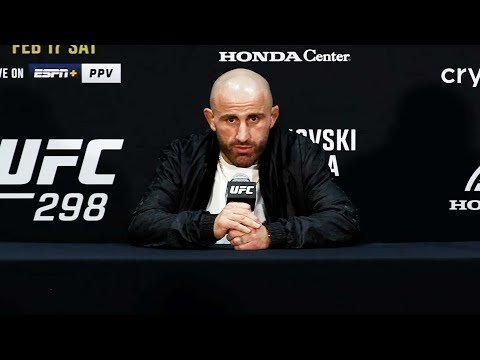 Alexander Volkanovski Post-Fight Press Conference | UFC 298