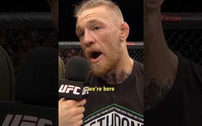 The classic McGregor line! 🔥 #ufc303