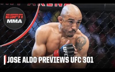 Jose Aldo explains why heโs coming back at UFC 301 | ESPN MMA
