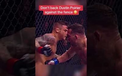 This right hand from Dustin Poirier 😳 #UFC302 (h/t home_of_fight/TT)