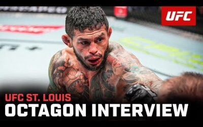 Diego Ferreira Octagon Interview | UFC St. Louis