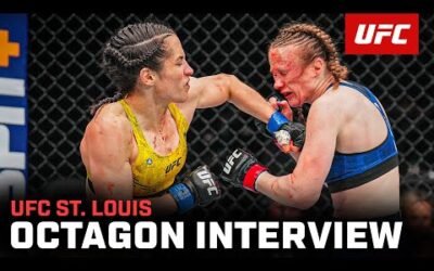 Veronica Hardy Octagon Interview | UFC St. Louis