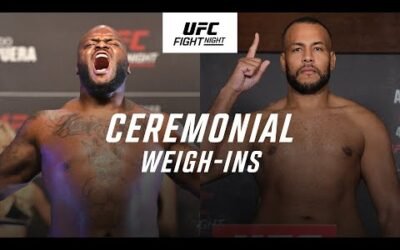UFC St. Louis : Ceremonial Weigh-In