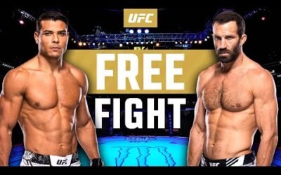 Paulo Costa vs Luke Rockhold | FULL FIGHT | UFC 302