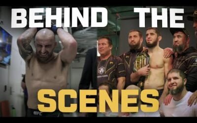 Makhachev vs Volkanovski 1 – Behind The Scenes 👀