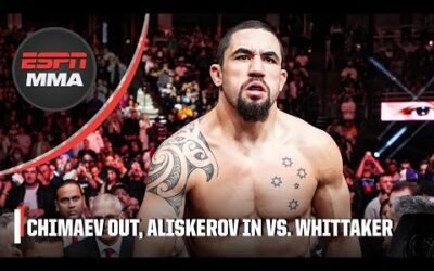 Robert Whittaker got a ‘curveball thrown at him’ in Ikram Aliskerov – Chiesa | ESPN MMA