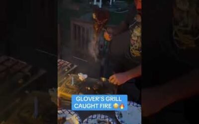 Glover’s reflexes were quick 😅 (via alexpoatanpereira/IG)