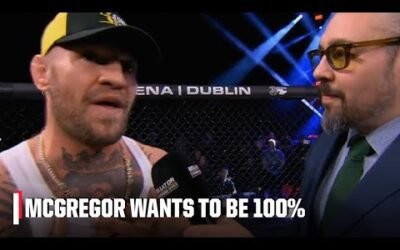 Conor McGregor looking to be 100% before his next fight | ESPN MMA