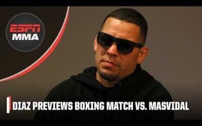 Nate Diaz previews boxing match vs. Jorge Masvidal, says 3rd McGregor fight will eventually happen