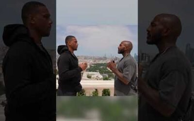 Hill vs Rountree Jr face-to-face 😳 #ufcbaku