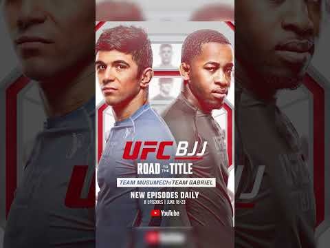 tune in daily to UFC BJJ: Road to the Title 🚨 #ufcbjj