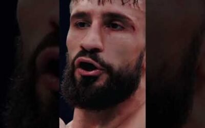 he put his opponent OUT COLD 🥶 #ufcbaku