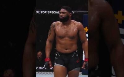 these hammer fists from Curtis Blaydes were NASTY 😱 #ufcbaku