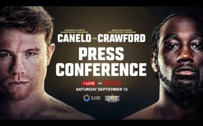 Canelo vs. Crawford: Riyadh Press Conference | LIVE on Netflix September 13