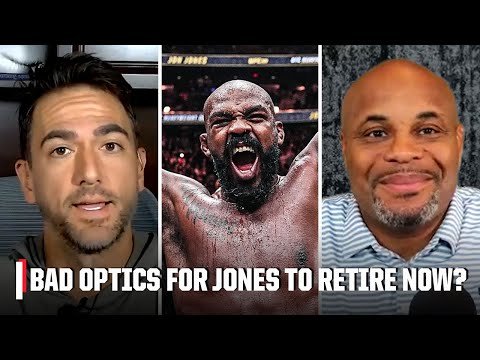 🚨 DC reacts to Jon Jones’ SURPRISE retirement 👀 Did Jones KNOW he’d lose to Tom Aspinall? | ESPN MMA