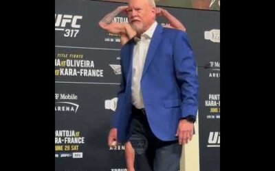 Kai Kara-France weighs in at 125 lbs for his flyweight title fight in Las Vegas 👀
