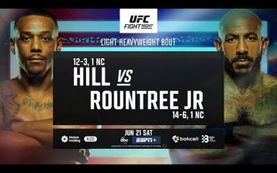 UFC Baku: Hill vs Rountree Jr – June 21th | Fight Promo