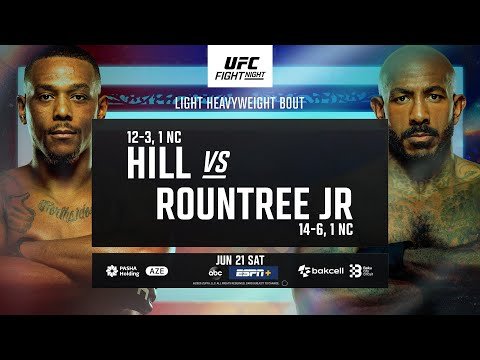 UFC Baku: Hill vs Rountree Jr – June 21th | Fight Promo