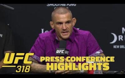 UFC 318 Press Conference Highlights | ESPN MMA