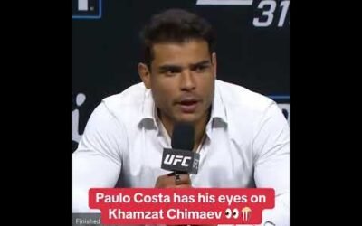 Paulo has his eyes on Khamzat 👀 #UFC318