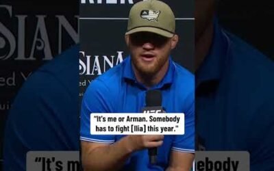 Gaethje makes his case to fight Topuria next 👀