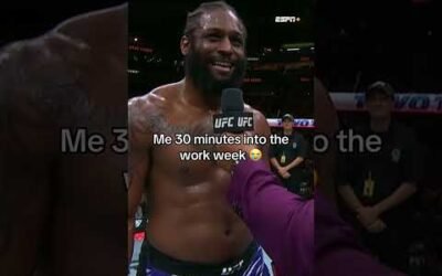 That Monday morning feeling 😂 #UFC318