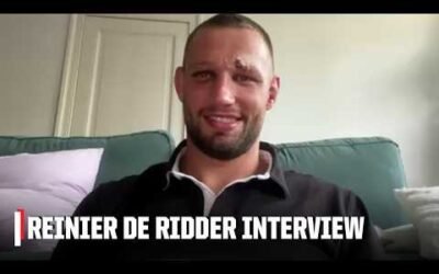 Reinier de Ridder reacts to 4 wins in the last calendar year, Dricus Du Plessis & more | ESPN MMA