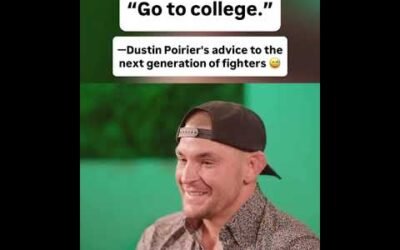 Dustin Poirier kept it real 😂