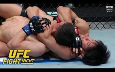 Tatsuro Taira submits HyunSung Park in main event of #UFCVegas108 | ESPN MMA