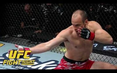 Uros Medic drops Gilbert Urbina with perfectly timed left land at #UFCVegas109 | ESPN MMA