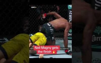 Neil Magny by TKO 🔥 #UFCVegas108