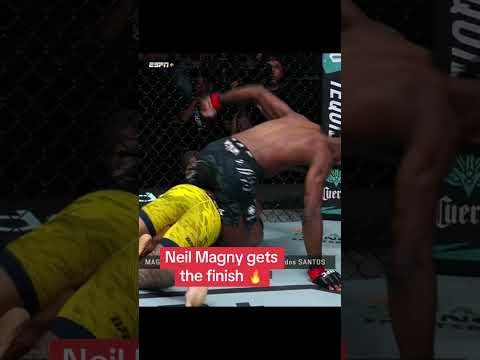 Neil Magny by TKO 🔥 #UFCVegas108
