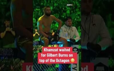 Wait for it 😳 #UFC319