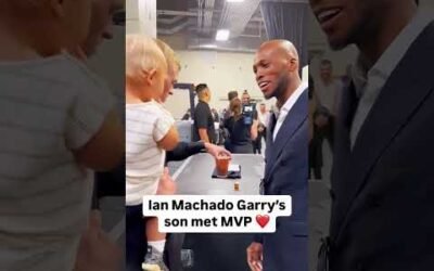 This moment between Ian Machado Garry & MVP ❤️ #UFC319