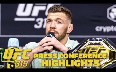 UFC 319 Press Conference Highlights | ESPN MMA