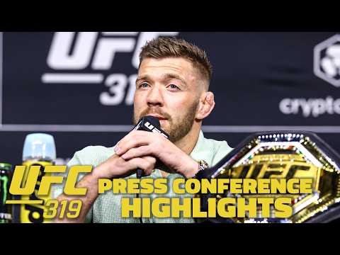 UFC 319 Press Conference Highlights | ESPN MMA