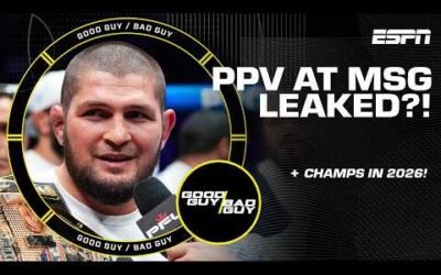 Khabib the leak? + These Fighters will be Champs in 2026! | Good Guy / Bad Guy