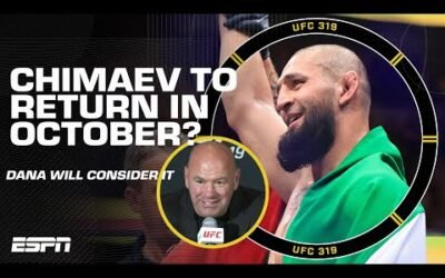 Dana White says he’d consider booking Khamzat Chimaev for Abu Dhabi | UFC 319 Post Show
