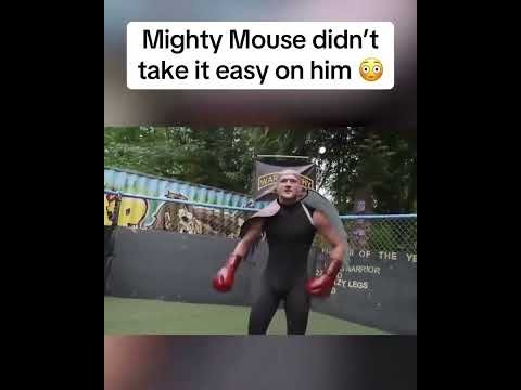 Demetrious Johnson knocked him down with a clean high kick 🦶(via @mighty/IG)